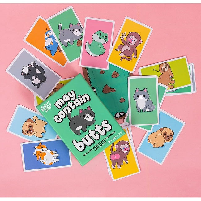 May Contain Butts Card Game by Professor Puzzle