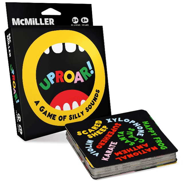 UpRoar! A Game of Silly Sounds Family Sound-Matching Card Game