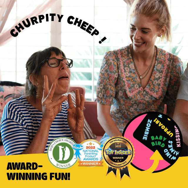 UpRoar! A Game of Silly Sounds Family Sound-Matching Card Game