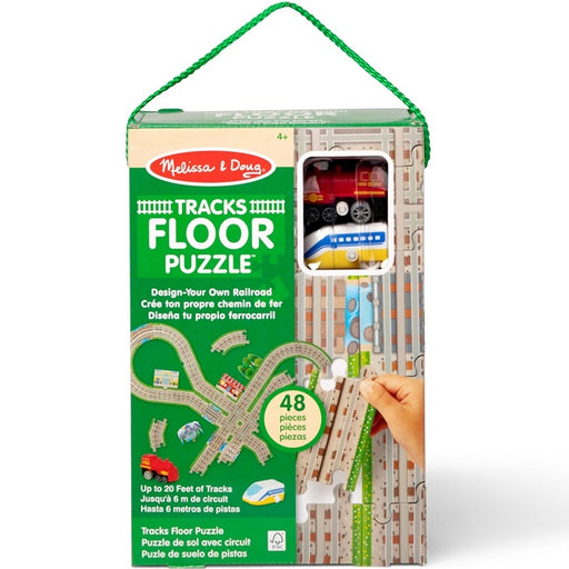 Melissa & Doug Design Your Own Railroad Floor Puzzle