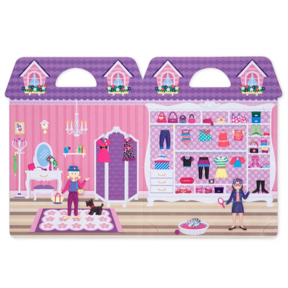 Melissa & Doug Puffy Sticker Play Set - Dress-Up