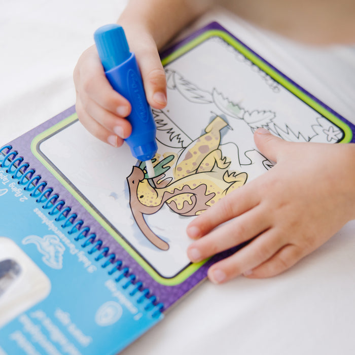 Melissa & Doug On the Go Water Wow! Water-Reveal Coloring Pad - Dinosaurs