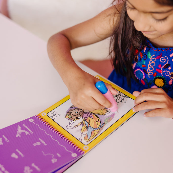 Melissa & Doug On the Go Water Wow! Water-Reveal Coloring Pad - Fairy Tale