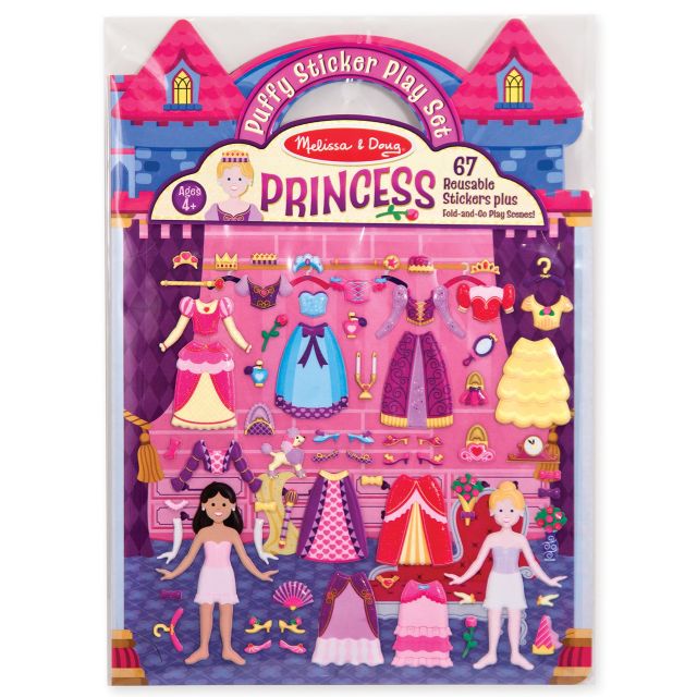 Melissa & Doug Puffy Sticker Play Set - Princess