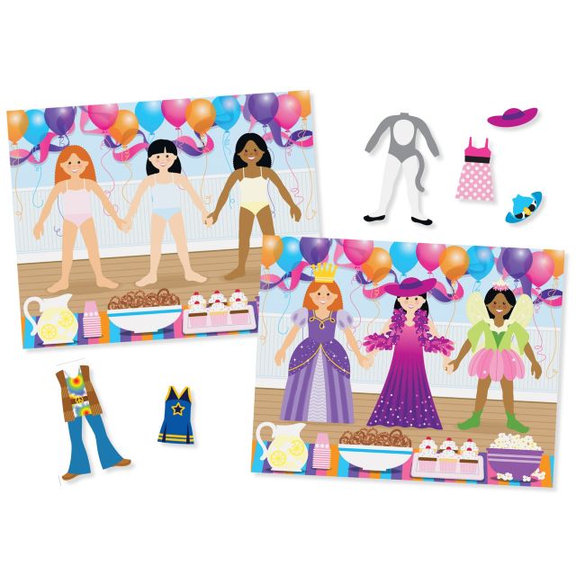Melissa & Doug Reusable Sticker Pad - Dress-Up