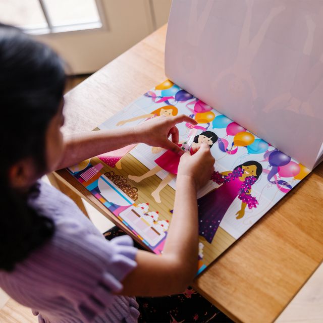 Melissa & Doug Reusable Sticker Pad - Dress-Up