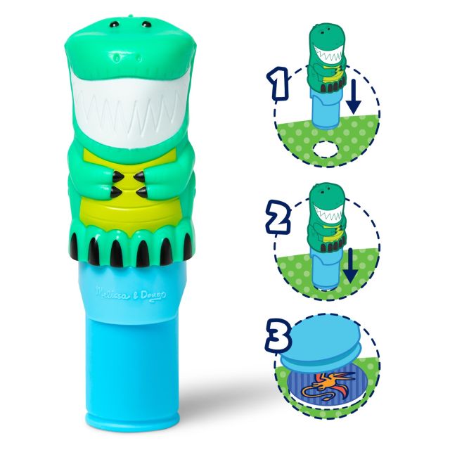 Melissa & Doug Sticker Wow! Dinosaur Activity Pad & Sticker Stamper