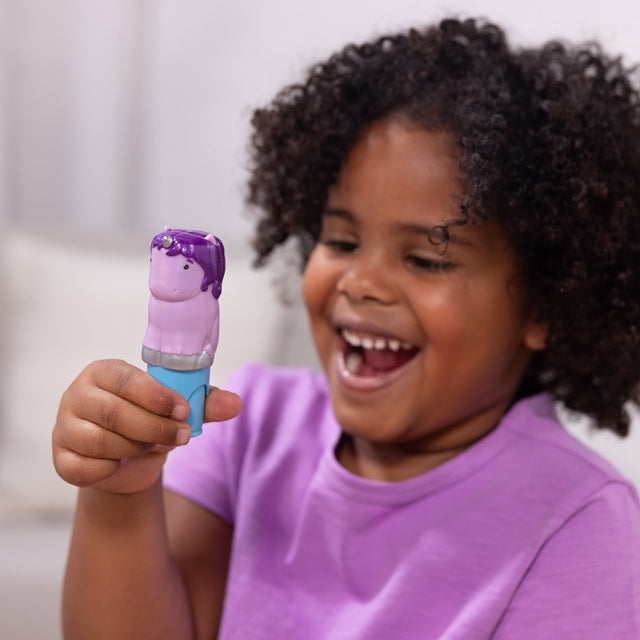 Melissa & Doug Sticker Wow! Purple Unicorn Activity Pad & Sticker Stamper