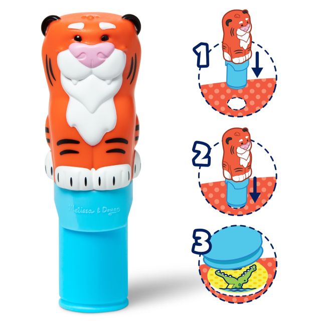 Melissa & Doug Sticker Wow! Tiger Activity Pad & Sticker Stamper