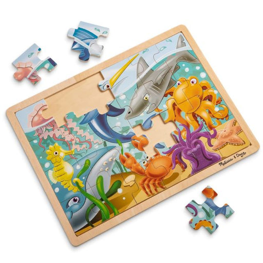 Melissa & Doug Under the Sea Wooden Jigsaw Puzzle 24-Piece