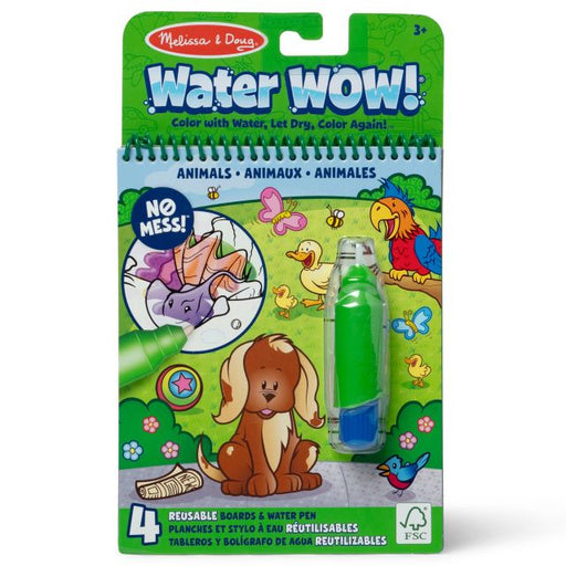 Melissa & Doug On the Go Water Wow! Water-Reveal Coloring Pad - Animals
