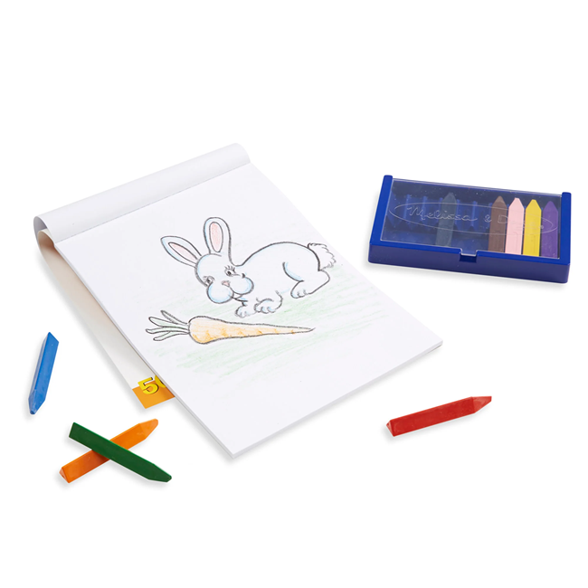 Melissa & Doug Drawing Paper Pad 9"x12", 50 Sheets