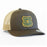 Men's US Sasquatch Department Trucker Hat, Brown & Khaki