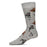 Men's Labrador Dogs Bamboo Blend Socks, Light Gray Heather