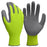 Men's True Grip Honeycomb Latex High-Viz Yellow Work Gloves