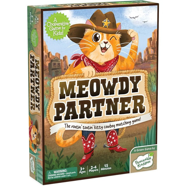 Meowdy Partner: A Kitty Cowboy Cooperative Memory Game