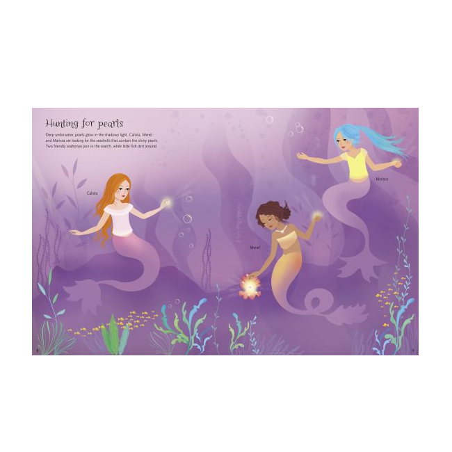 Little Sticker Dolly Dressing Mermaid Sticker Book, Usborne