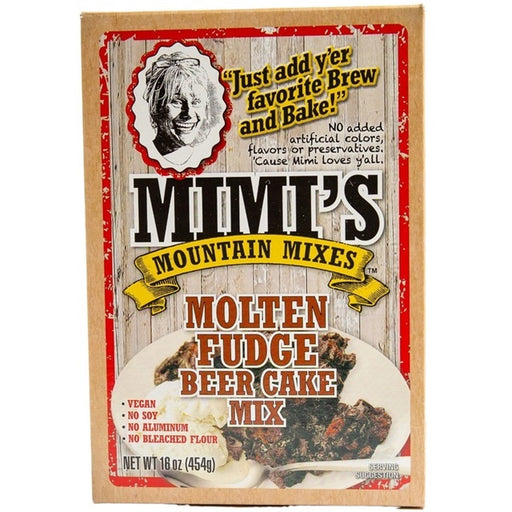 Mimi's Mountain Mixes Molten Fudge Beer Cake Mix