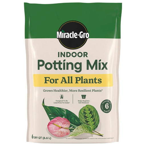 miracle gro soil potting mix Miracle-Gro 6 Qt. Indoor Potting Mix