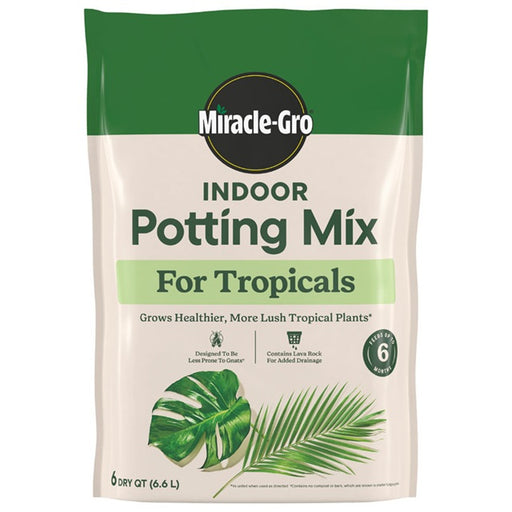 Miracle-Gro® Indoor Potting Mix for Tropicals 6-Quart