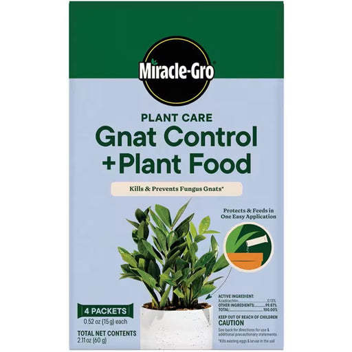 Miracle-Gro® Plant Care Gnat Control + Plant Food, 1.1 oz