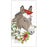 Donkey Holly Flour Sack Towel