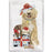 Holiday Doodle Family Flour Sack Towel