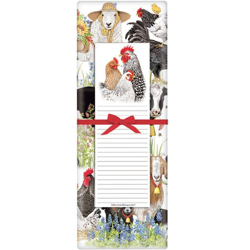 Farm Animals Notepad Set