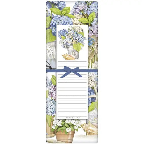 Hydrangeas Notepad & Flour Sack Towel Set