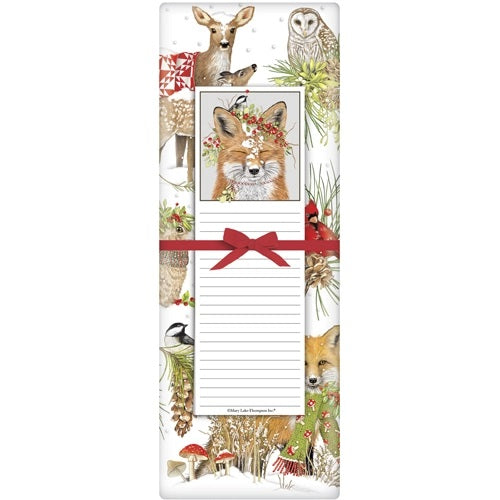 Woodland Animals Notepad Set