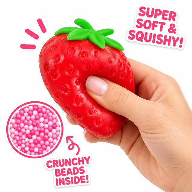 Crunchy Strawberry Squishy