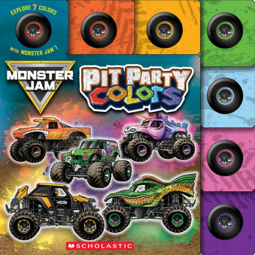 Monster Jam: Pit Party Colors Book