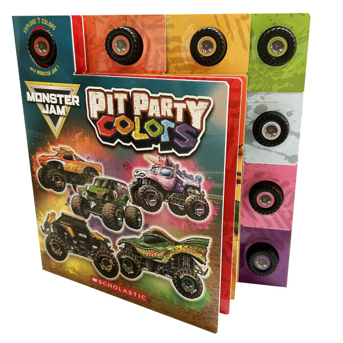 Monster Jam: Pit Party Colors Book