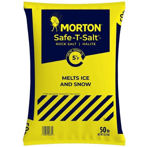 Morton Safe-T Rock Salt Ice Melt