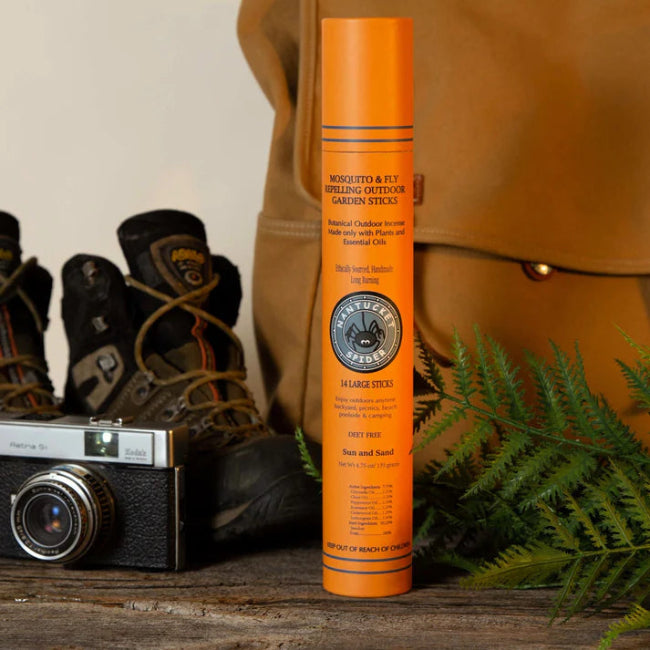 Nantucket Spider Mosquito & Fly Repelling Outdoor Incense Sticks Sun & Sand