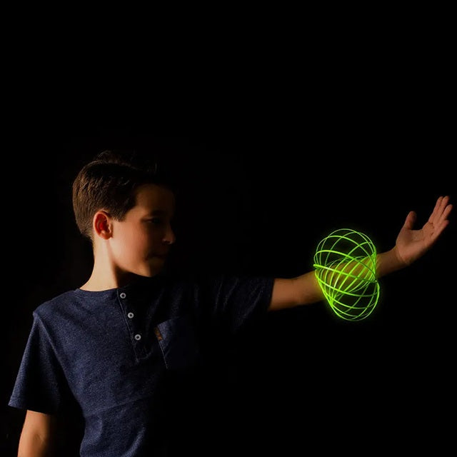 Mozi Glozi Glow-in-the-Dark Geometric Magic Flow 3D Bracelet