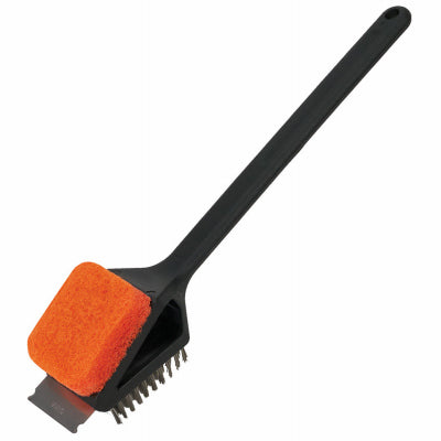 Mr. Bar-B-Q Dual Grill Brush with Scraper