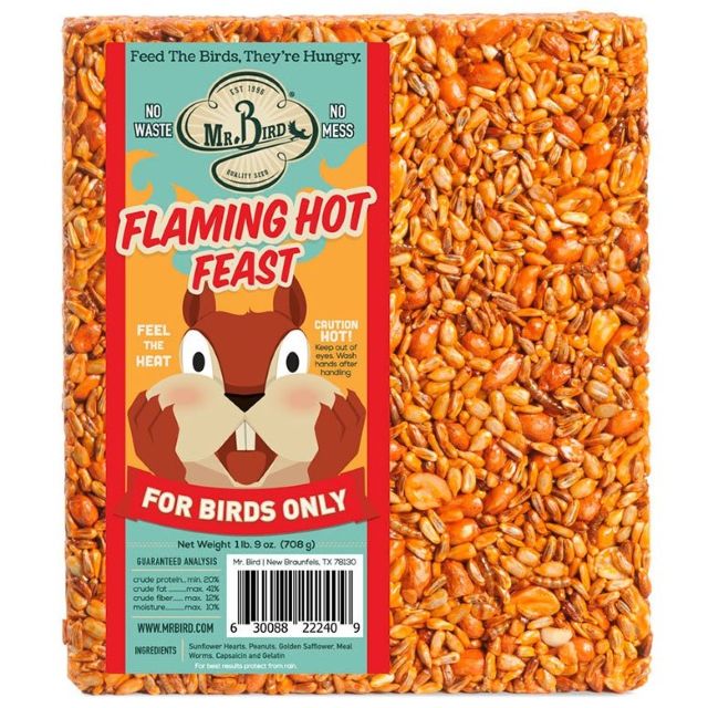 Mr. Bird Flaming Hot Feast Seed Cake, Large