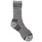 MUK LUKS Men's Thermal Heat Retainer Hiking Socks, Gray