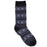 MUK LUKS Men's Cozy Lined Lounge Socks, Indigo