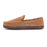 MUK LUKS Men's Faux Suede Moccasin Slippers, Camel
