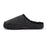 MUK LUKS Men's Faux Wool Clog Slippers, Black