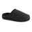 MUK LUKS Men's Faux Wool Clog Slippers, Black