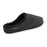 MUK LUKS Men's Faux Wool Clog Slippers, Black