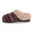 MUK LUKS Women's Suzanne Clog Slippers, Red Purple