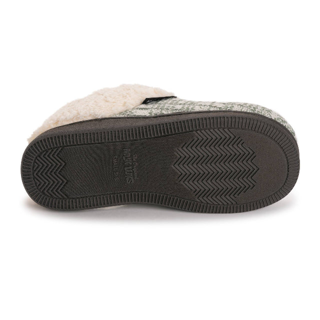 MUK LUKS Women's Suzanne Clog Slippers, Green