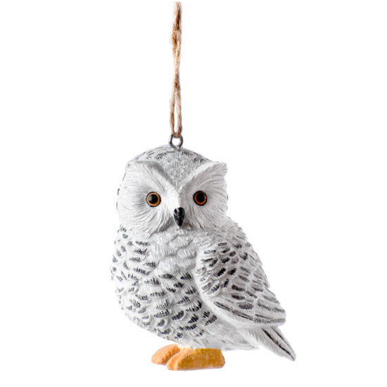 Resin Owl Ornament, Assorted