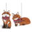 Fox with Scarf Ornament - Assorted