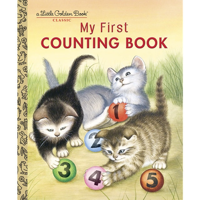 My First Counting Book Little Golden Book