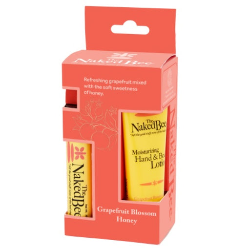 Naked Bee Grapefruit & Honey Pocket Pack 2-Piece Gift Set